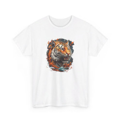 T shirt animal Tigre Coloré...