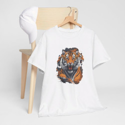 T shirt Tigre Animal Design couleur idée cadeau Homme et femme