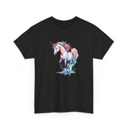 T shirt Licorne Colorée...