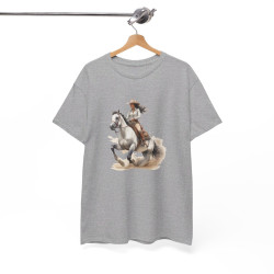 Tee shirt Cavalière à Cheval - Design Élégant t shirt unique pour femme