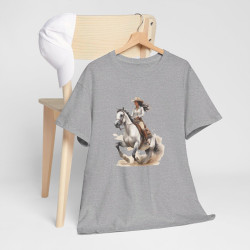 Tee shirt Cavalière à Cheval - Design Élégant t shirt unique pour femme
