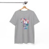 T shirt Licorne Colorée animal design graphique tee shirt pour femme