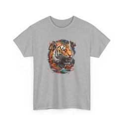 T shirt animal Tigre Coloré - Design couleur tee shirt homme et femme
