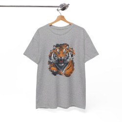 T shirt Tigre Animal Design couleur idée cadeau Homme et femme
