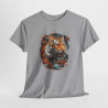 T shirt animal Tigre Coloré - Design couleur tee shirt homme et femme