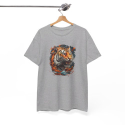 T shirt animal Tigre Coloré - Design couleur tee shirt homme et femme