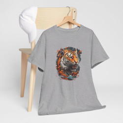 T shirt animal Tigre Coloré - Design couleur tee shirt homme et femme
