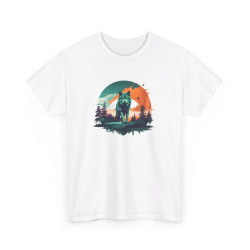 T shirt animal Loup Sauvage...