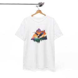 Tee shirt animal Aigle Majestueux - Design Puissant idée cadeau t shirt Pour Homme et Femme