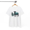 T shirt  Taureau Animal Puissant - Design Nature- Idée cadeau tee shirt Pour Homme et Femme
