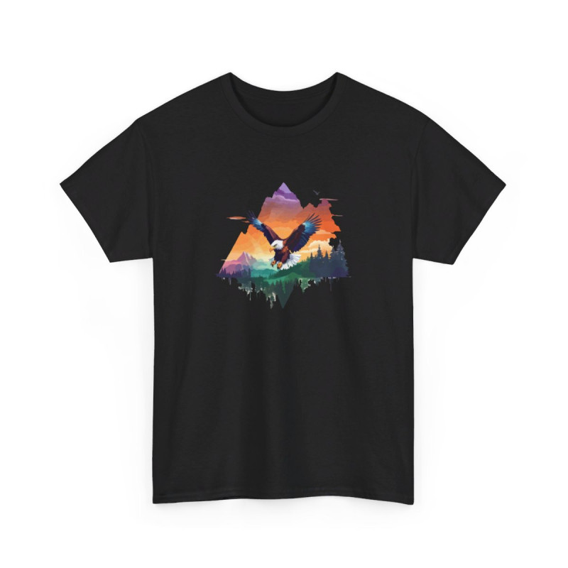Tee shirt animal Aigle Majestueux - Design Puissant idée cadeau t shirt Pour Homme et Femme
