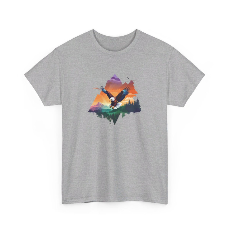 Tee shirt animal Aigle Majestueux - Design Puissant idée cadeau t shirt Pour Homme et Femme