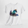 T shirt animal Cheval Élégant - Design Unique cadeau tee shirt Pour Homme et Femme