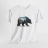 T shirt Animal Ours Majestueux - Design Puissant - idée cadeau tee shirt pour Homme et Femme