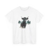 Tee shirt  Taureau Animal  - Design Nature- Idée cadeau t shirt Pour Homme et Femme