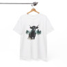 Tee shirt  Taureau Animal  - Design Nature- Idée cadeau t shirt Pour Homme et Femme