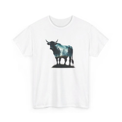 Tee shirt  Taureau Animal...