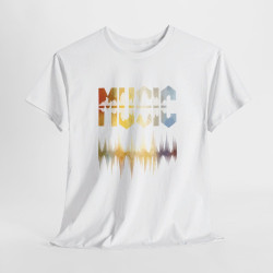 Tee shirt  Musique design - Style Moderne - idée cadeau t shirt Pour Homme et Femme