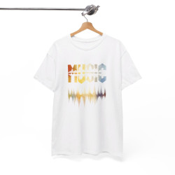 Tee shirt  Musique design - Style Moderne - idée cadeau t shirt Pour Homme et Femme