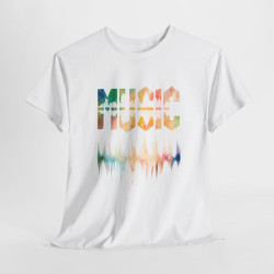 T shirt  Musique design - Style Moderne - idée cadeau tee shirt Pour Homme et Femme