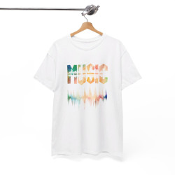 T shirt  Musique design - Style Moderne - idée cadeau tee shirt Pour Homme et Femme