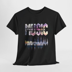 T shirt  Musique design  idée cadeau tee shirt Pour Homme et Femme