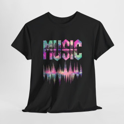 Tee shirt  Musique design  idée cadeau t shirt Pour Homme et Femme