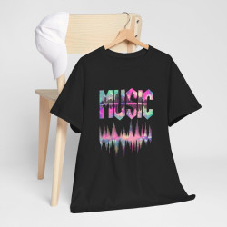 Tee shirt  Musique design  idée cadeau t shirt Pour Homme et Femme