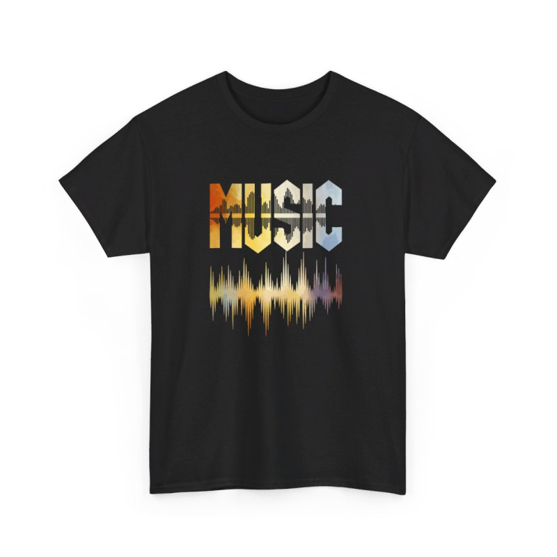 Tee shirt  Musique design - Style Moderne - idée cadeau t shirt Pour Homme et Femme