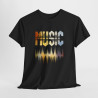 Tee shirt  Musique design - Style Moderne - idée cadeau t shirt Pour Homme et Femme