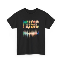 T shirt  Musique design -...