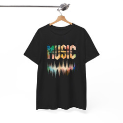 T shirt  Musique design - Style Moderne - idée cadeau tee shirt Pour Homme et Femme