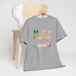 T shirt  Musique design - Style Moderne - idée cadeau tee shirt Pour Homme et Femme