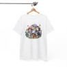 T shirt Chaton design fleur pour homme et femme