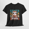 T-shirt Gamer avec Design Paresseux idée cadeau gaming - Pour Homme et Femme