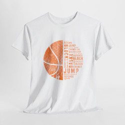 T-shirt Basket Sport Design idée cadeau pour homme et femme