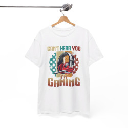 T-shirt Can't Hear You, I'm Gaming avec Design de Casque idée cadeau Gamer Gaming - Pour Homme et Femme