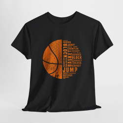 T-shirt Basket Sport Design idée cadeau pour homme et femme