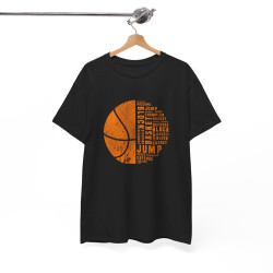 T-shirt Basket Sport Design idée cadeau pour homme et femme