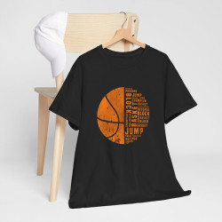 T-shirt Basket Sport Design idée cadeau pour homme et femme