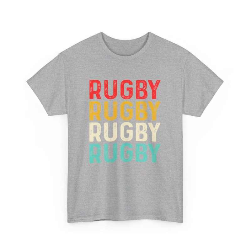 T-shirt Rugby Sport idée cadeau pour homme et femme