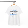 Tee shirt humour C'est pas la capitale c'est Marseille bébé idée cadeau pour Homme et Femme T shirt