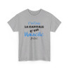 Tee shirt humour C'est pas la capitale c'est Marseille bébé idée cadeau pour Homme et Femme T shirt