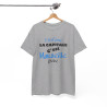 Tee shirt humour C'est pas la capitale c'est Marseille bébé idée cadeau pour Homme et Femme T shirt
