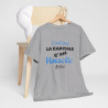 Tee shirt humour C'est pas la capitale c'est Marseille bébé idée cadeau pour Homme et Femme T shirt