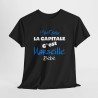 Tee shirt humour C'est pas la capitale c'est Marseille bébé idée cadeau pour Homme et Femme