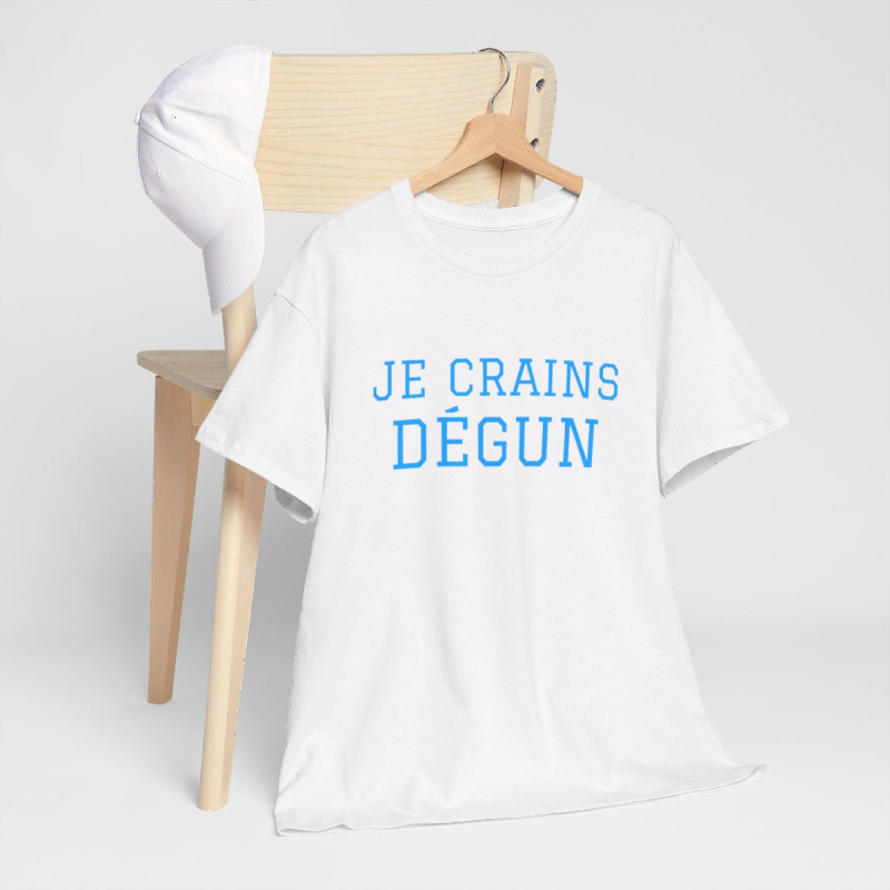 Tee-shirt Humour "Je crains dégun" pour Homme et Femme