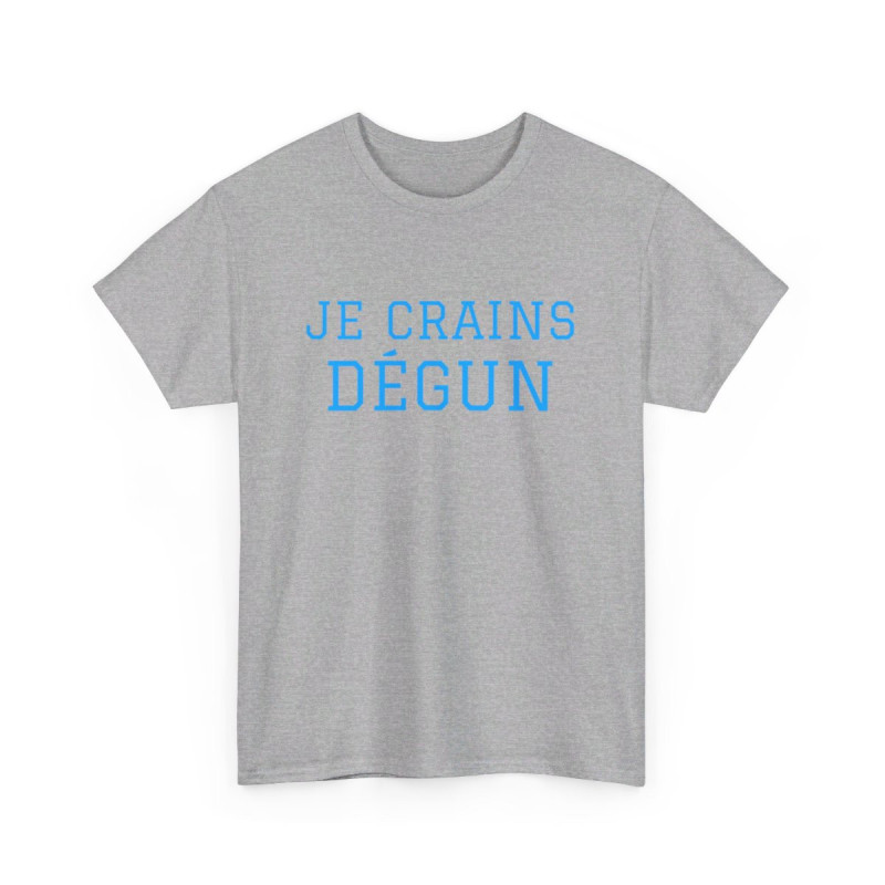 Tee-shirt Humour "Je crains dégun" pour Homme et Femme