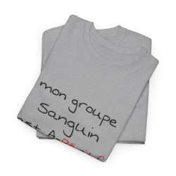 T shirt humour Mon groupe est A-péritif idée cadeau apéro pour homme et femme