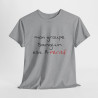 T shirt humour Mon groupe est A-péritif idée cadeau apéro pour homme et femme